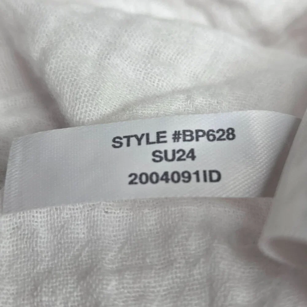 NWOT J. Crew Women's White Mini Gauze Dress - Picture 5 of 7